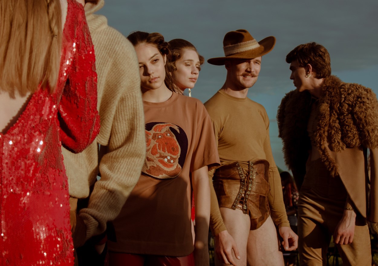 Украинский дизайнер Жан Грицфельдт на Frankfurt Fashion Week