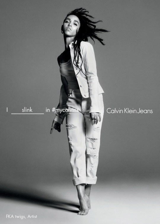 FKA Twigs для Calvin Klein
