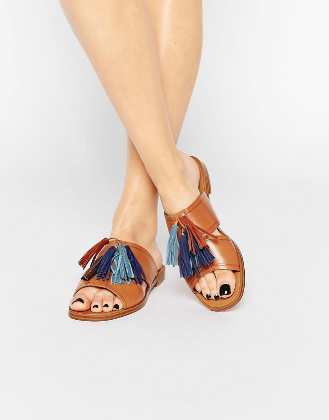 Обувь весна-лето 2016: сандалии без задников