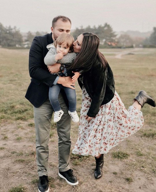 Джамала с семьей