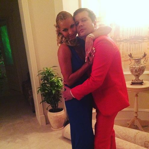 Анастасия Волочкова и Михаил Борисовский