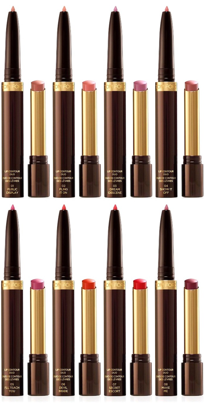 Новинки макияжа для губ и глаз Tom Ford Makeup Collection Fall 2016