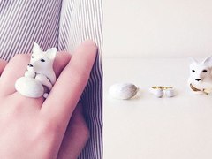 Кольца в виде жвотных