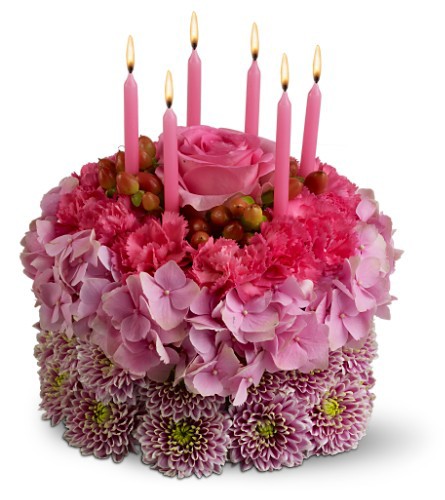 Этот цветочный торт для тебя!