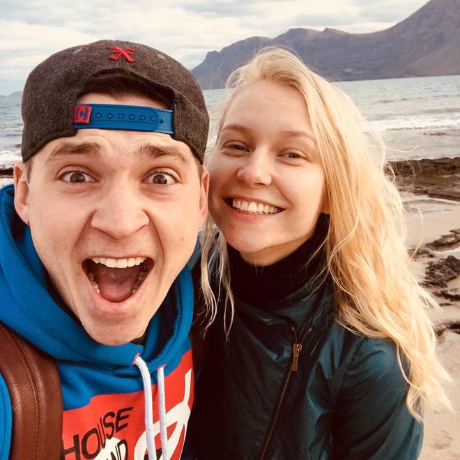 Екатерина Варченко с мужем