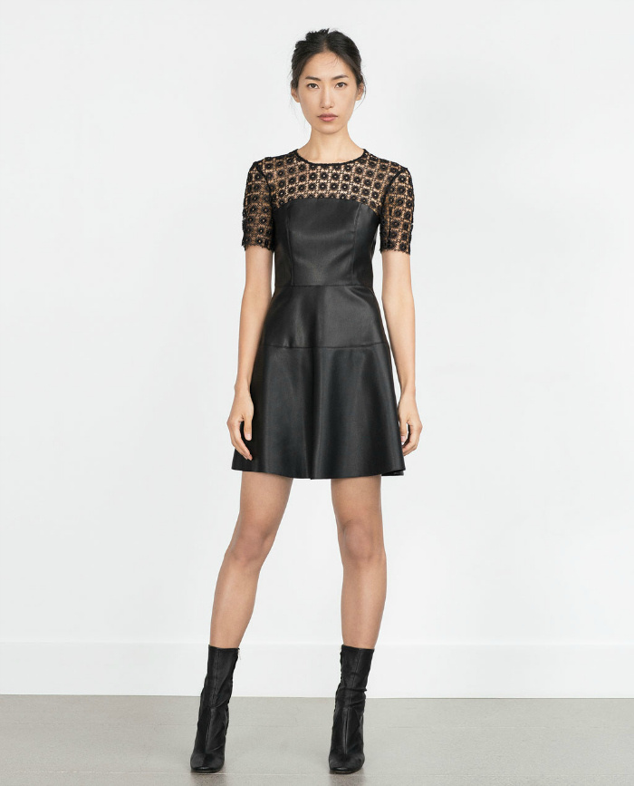 Кожаные платья: купить