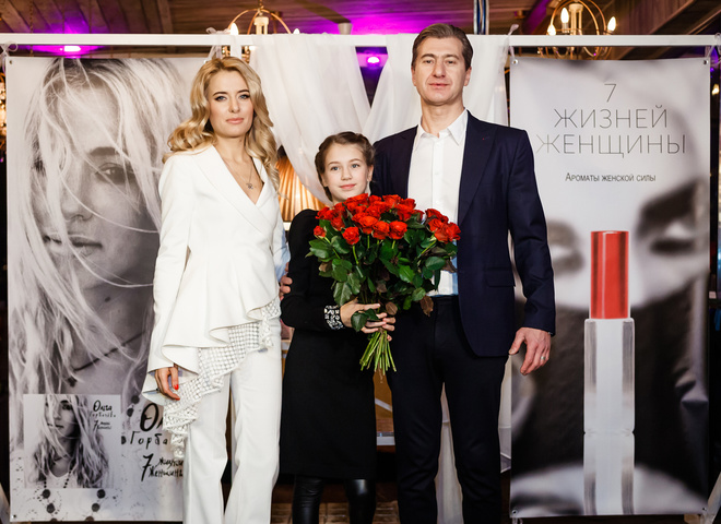 Ольга Горбачева с мужем Юрий Никитин + дочь (cover)