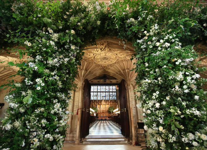 свадьба принца Гарри и Меган Маркл в фотографиях