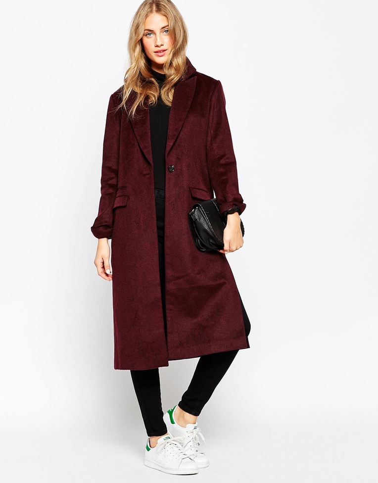 Длинные пальто