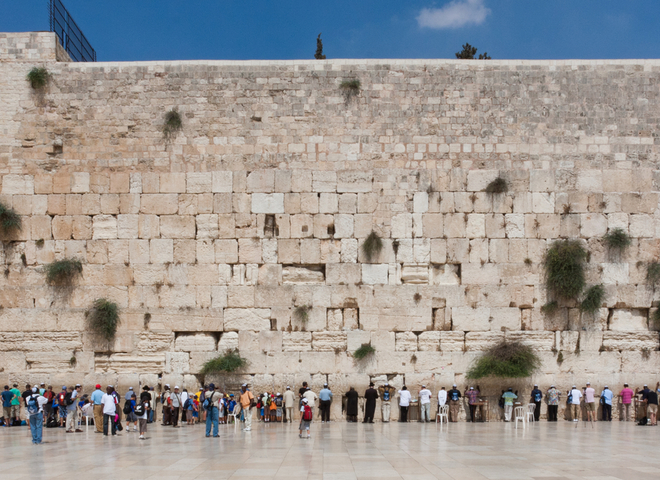 Стена плача в Иерусалиме