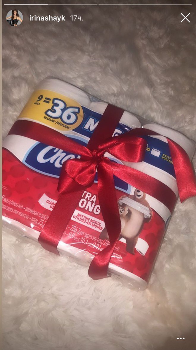 Карантинный подарок Ирины Шейк