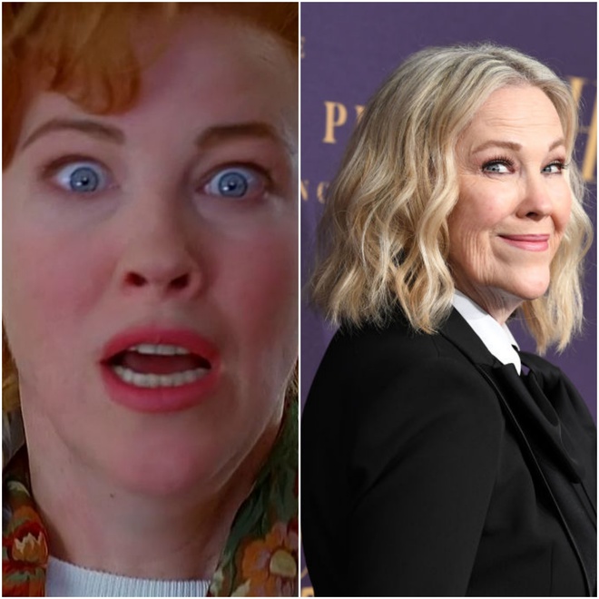 Кэтрин О’Хара в 1990 и 2019 годах