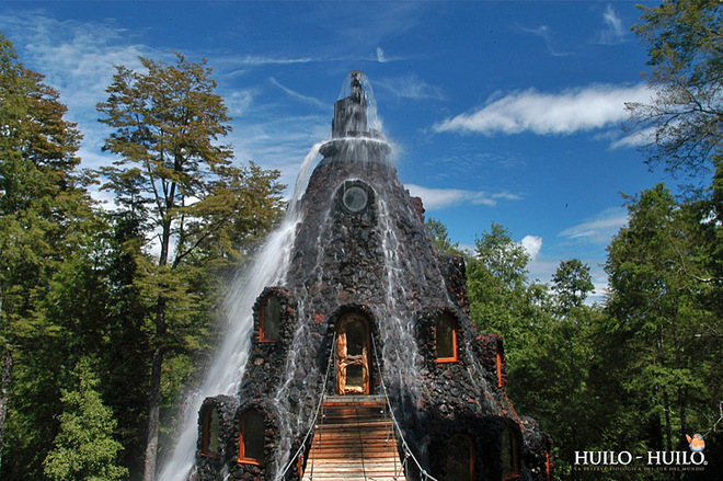 Казковий відпочинок в Чилі: готель Magic Mountain Lodge в кратері вулкана Arenal