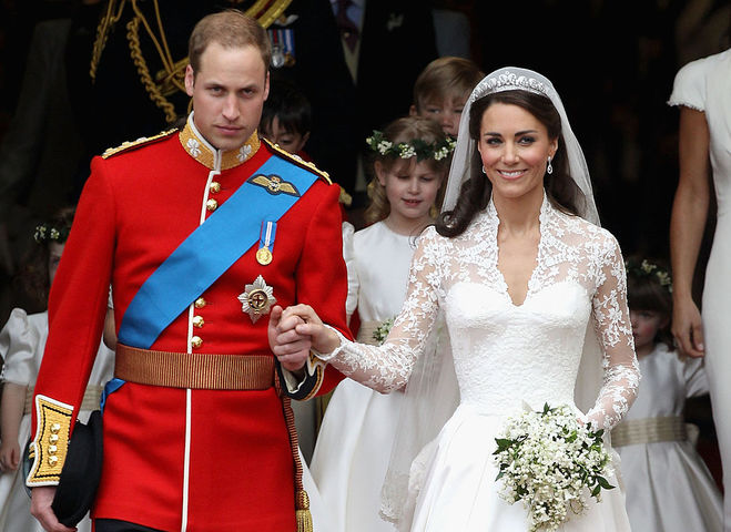 Свадьба принца Уильяма и Кейт Миддлтон. Фото платья