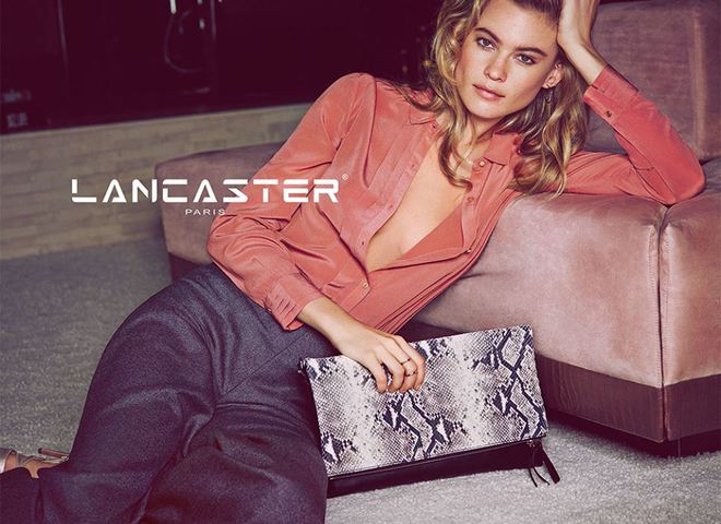 Новая рекламная кампания сумок Lancaster Paris