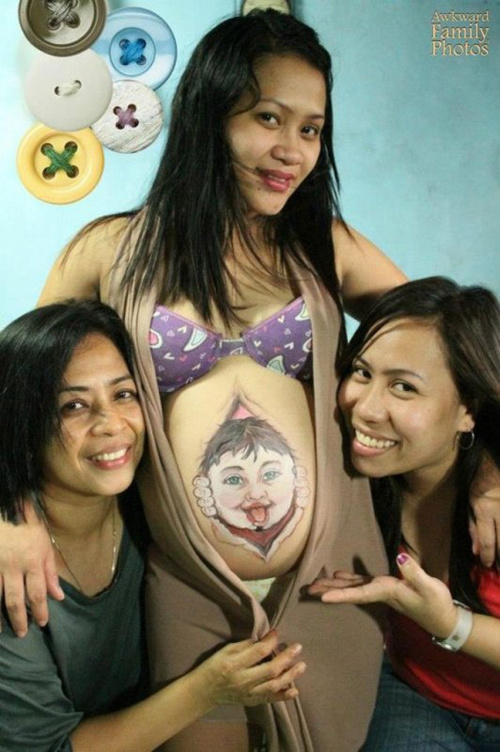 Фото беременных, которые не стоит никому показывать