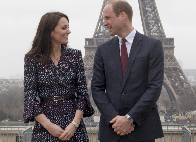 принц Вільям і Кейт Міддлтон в Парижі