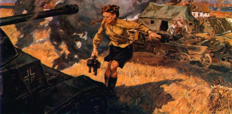 Великая отечественная война в картинах фото