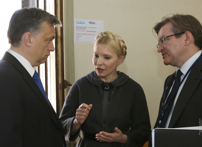 Юлия Тимошенко в Брюсселе
