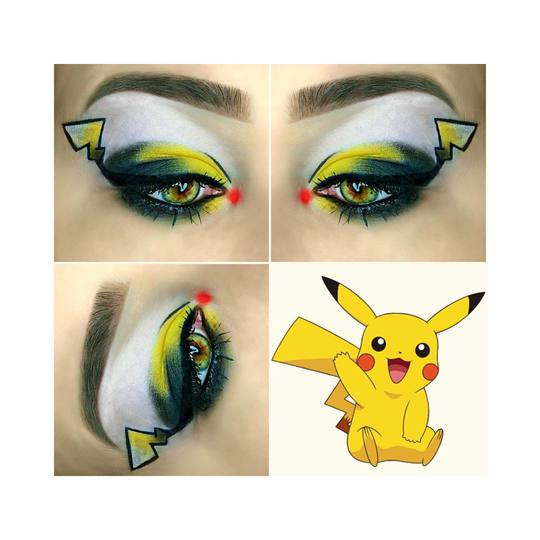 Pokemon Go: идеи макияжа в стиле покемонов