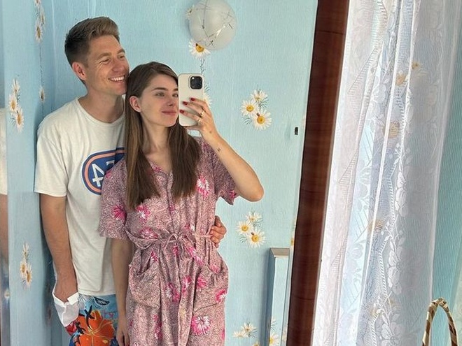 Остапчук разом із молодою дружиною з'їздив до Умані на ювілей мами