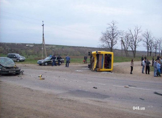 Аварія автобуса в Одеській області