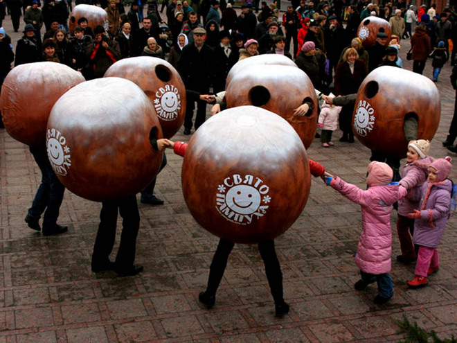 Новый год 2016 во Львове