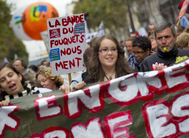 забастовка во Франции
