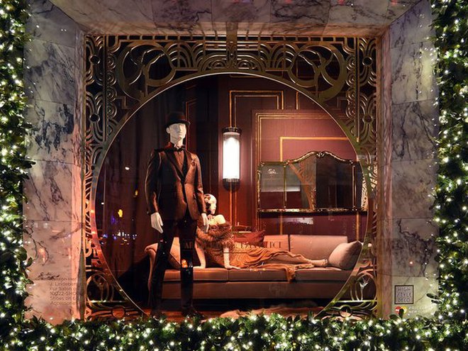 Самые красивые рождественские витрины мира: Saks Fifth Avenue и Bergdorf Goodman