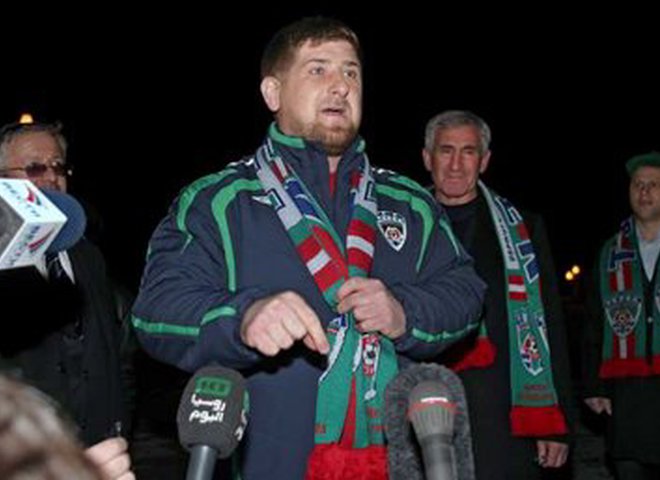 президент Чеченской республики Рамзан Кадыров
