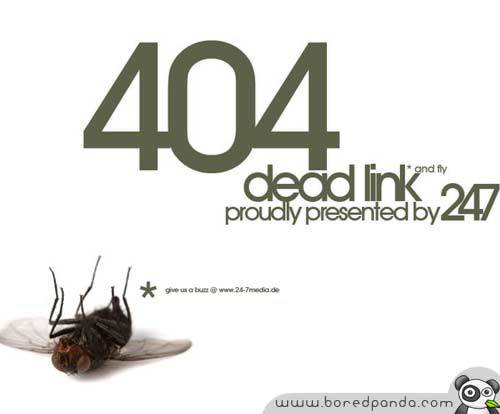 25 креативных ошибок 404