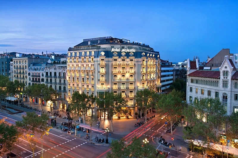 Романтические отели Европы: Majestic Hotel and Spa, Barcelona