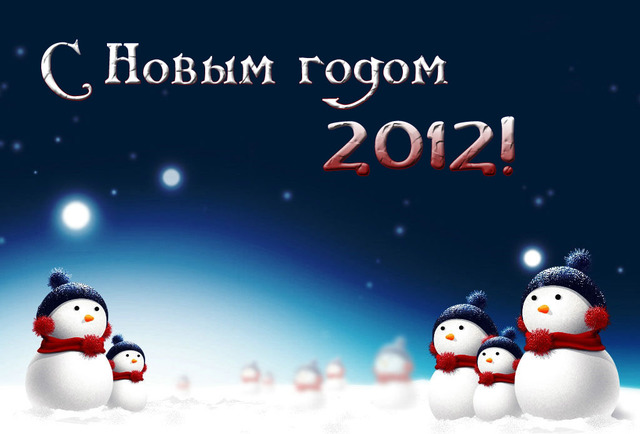 С Новым годом 2012!