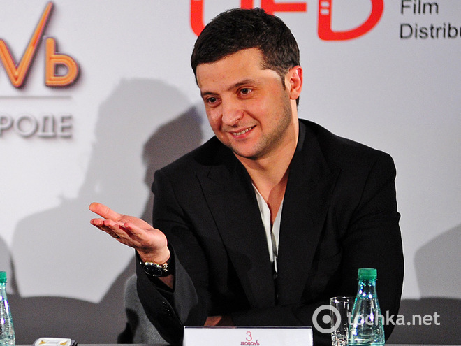 Володимир Зеленський на прем'єрі фільму "Кохання у великому місті 3"