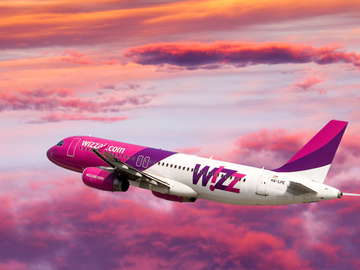 Скидка 20% на все рейсы Wizz Air