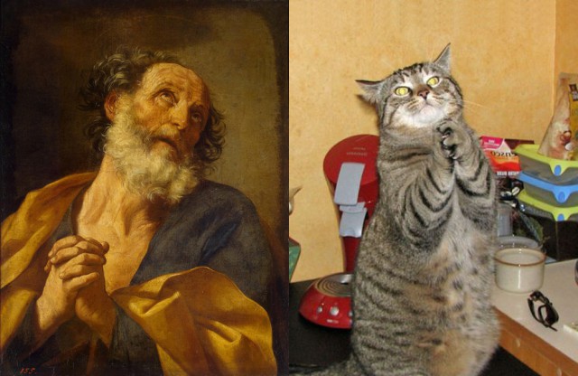 Котики в искусстве (часть 2)