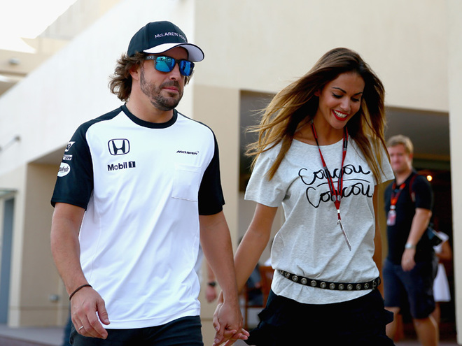 Фернандо Алонсо и Лара Альварес