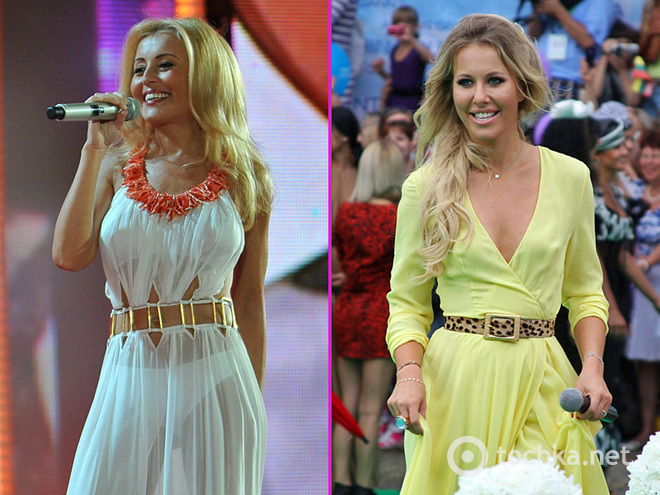 Ксения Собчак и Анжелика Варум