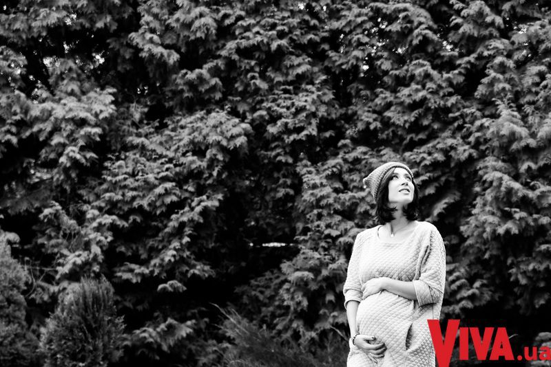 Анна Завальская - беременная