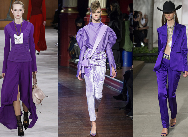 Модный цвет весны 2017 - насыщенный фиолетовый