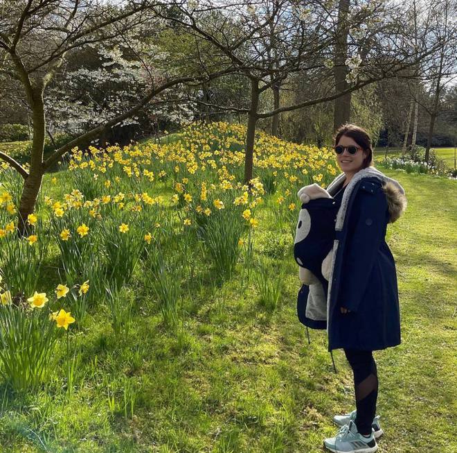 Принцеса Євгенія з сином