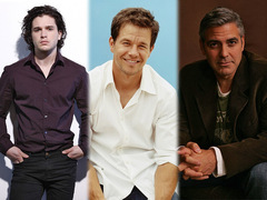 Чоловіки в кіно: Джордж Клуні, Марк Уолберг, Кит Харінгтон