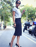 Спідниця-олівець: як і з чим носити (фото)