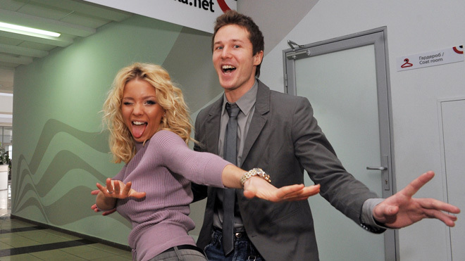 Дмитрий Обризан и Девушка Блонда