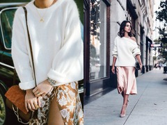 Светр з сукнею