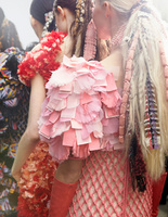 backstage показа Chanel backstage показа Chanel