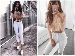 Білі джинси літо 2018