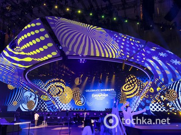 Первые кадры с репетиции Евровидения