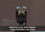 Jackie Kennedy watch up for auction in New York
