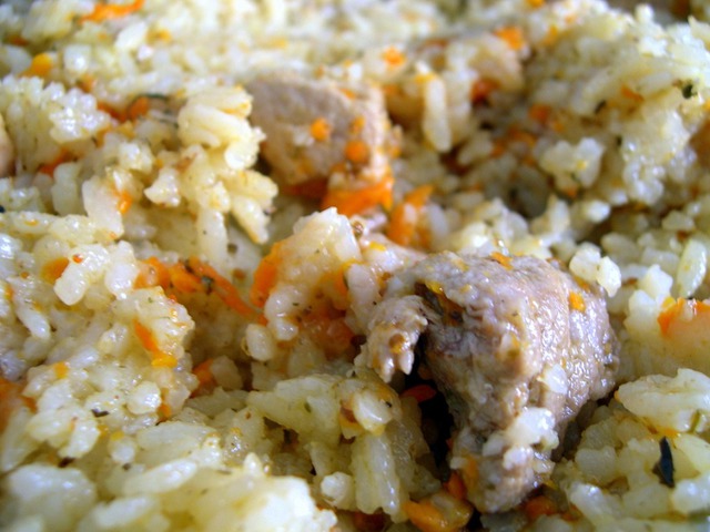 Рисовая каша а-ля плов